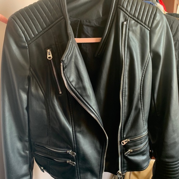 ZARA TRAFALUC faux leather jacket - Picture 2 of 6